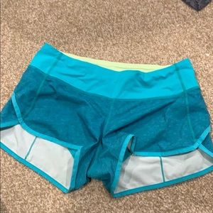 blue lulu shorts